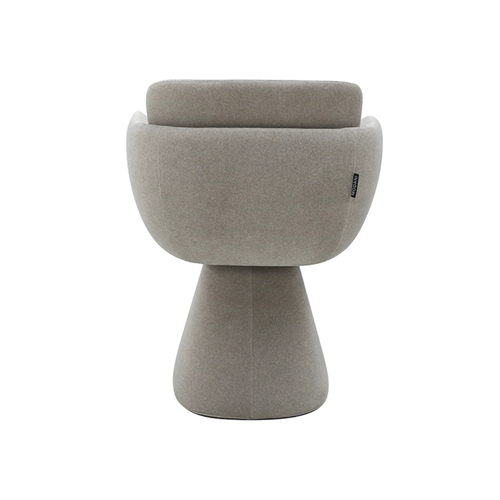 Rune Swivel Dining Chair Mocha - Image 5
