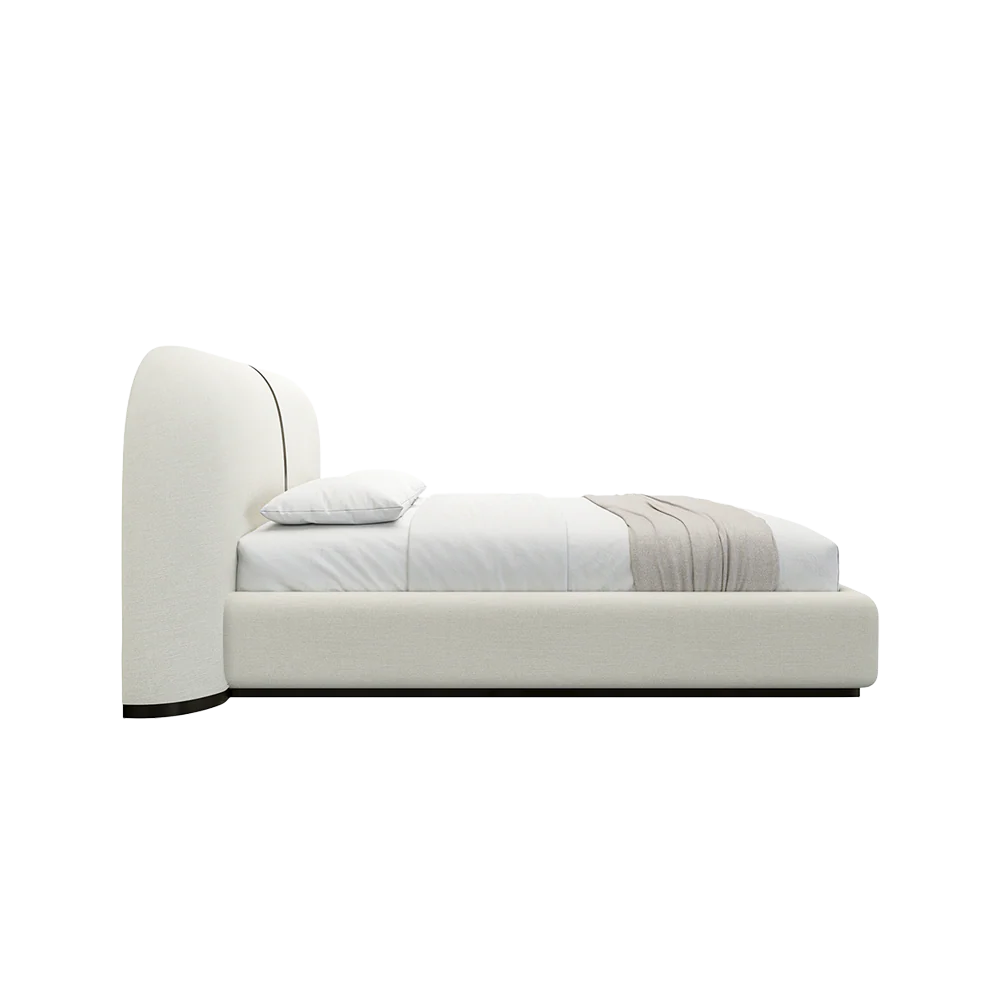 Sable Bed Off White Linen - Image 5