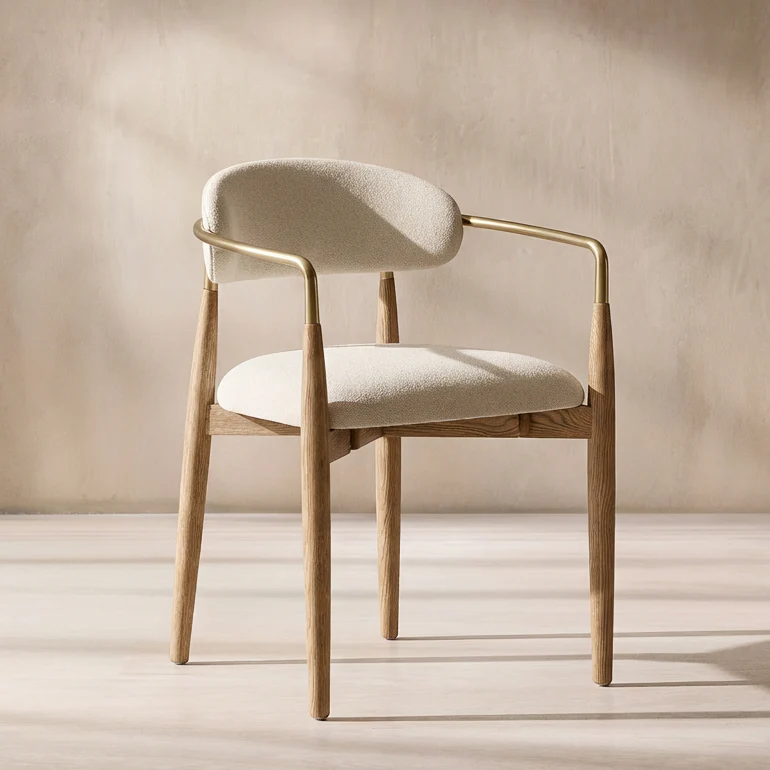 Sand Dining Chair Beige - Image 2