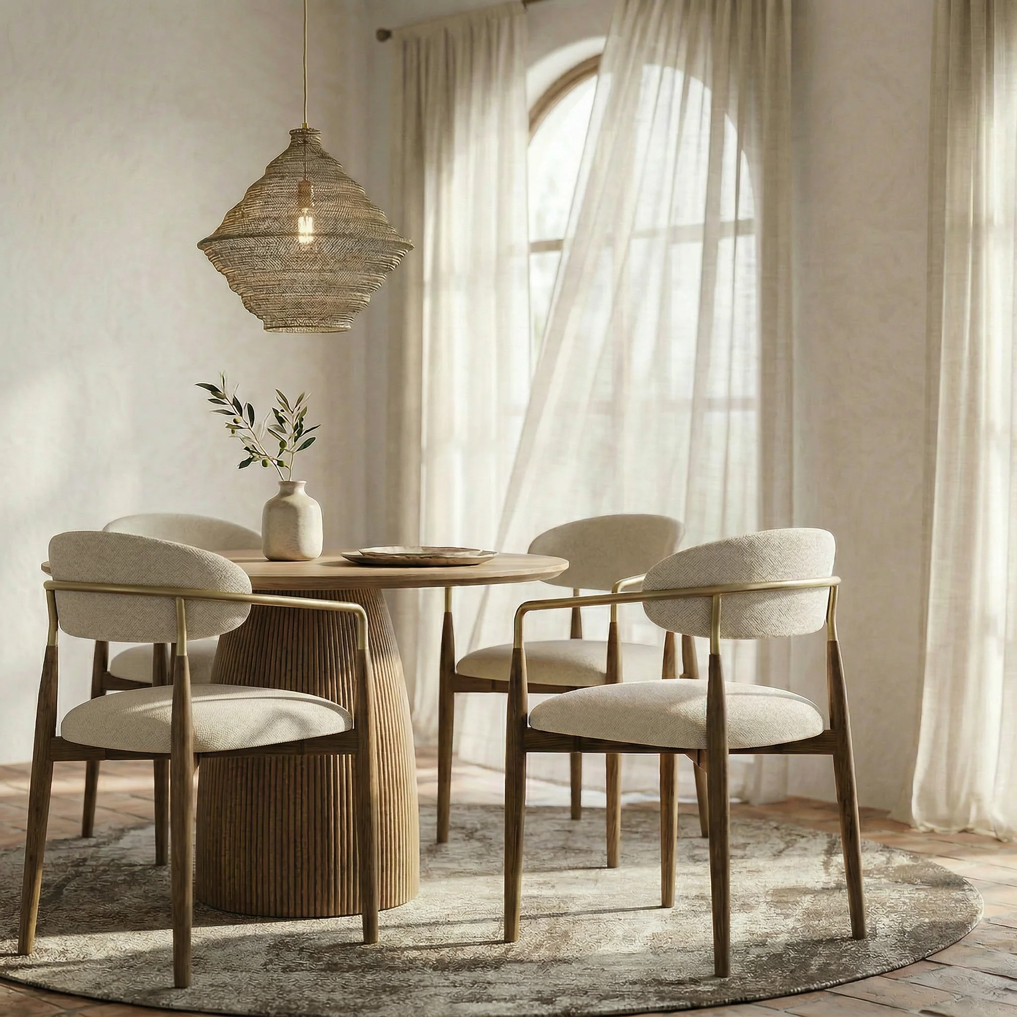 Sand Dining Chair Beige - Image 6