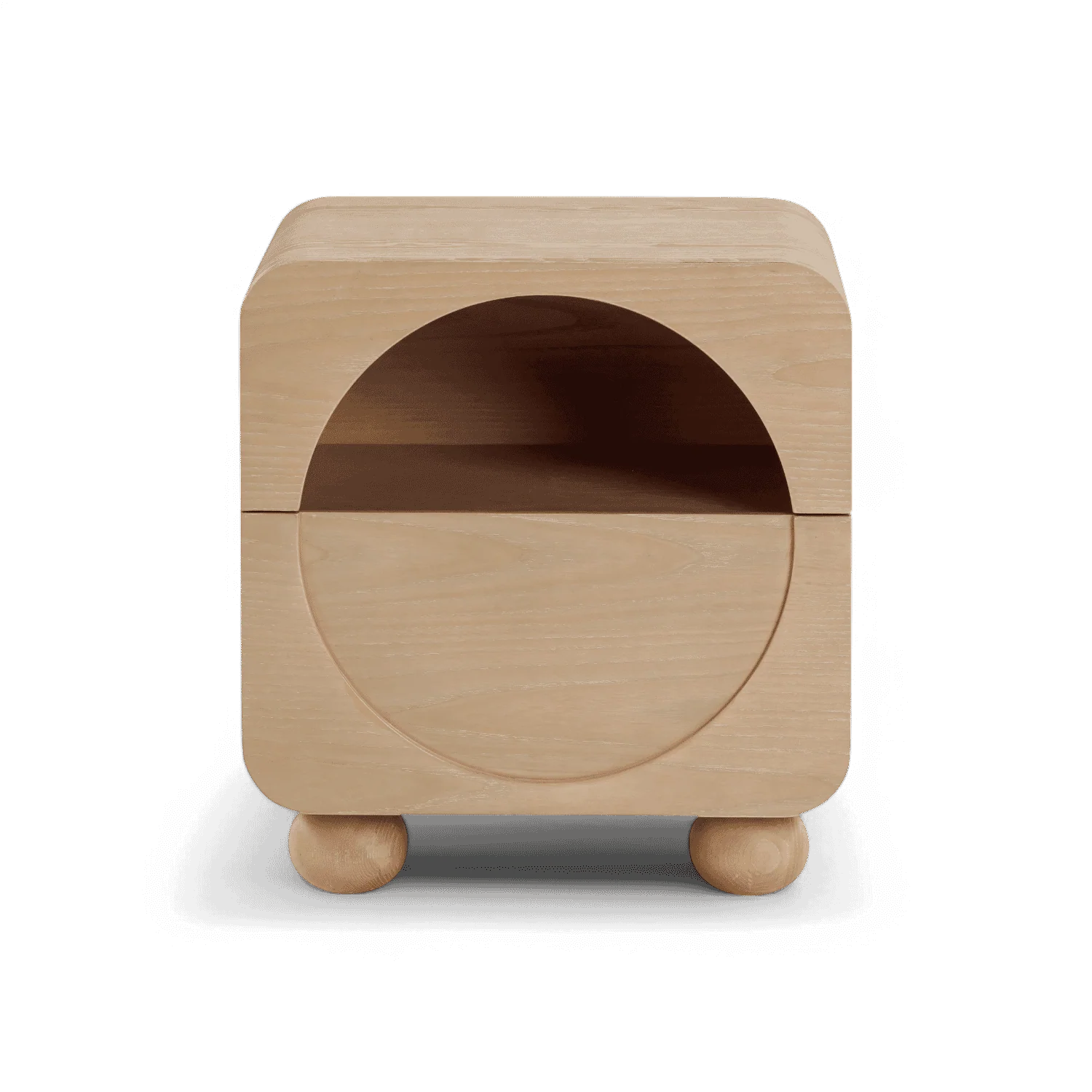 Serenity Natural Ash Nightstand - Image 3