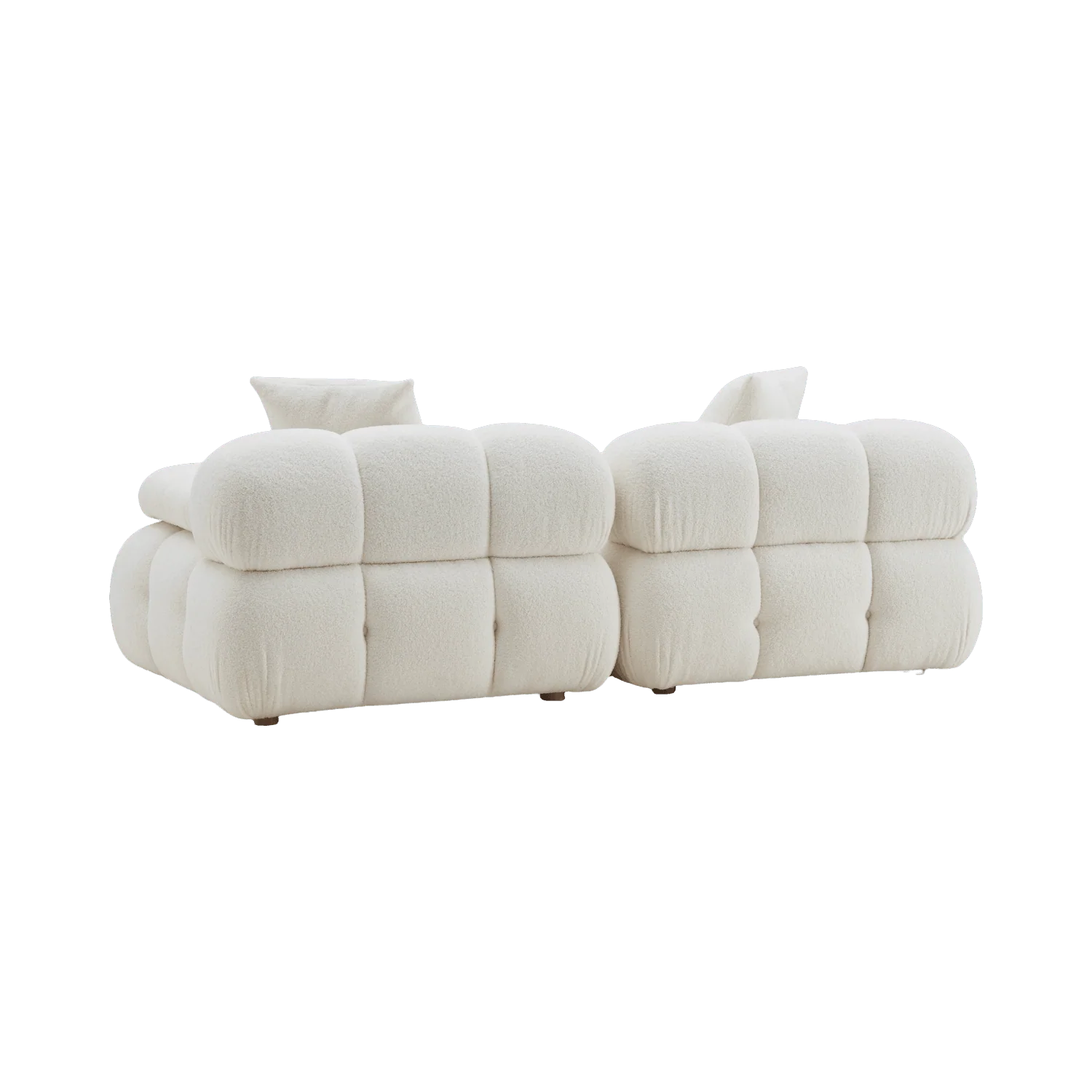 Solace Off White Modular Loveseat - Image 4