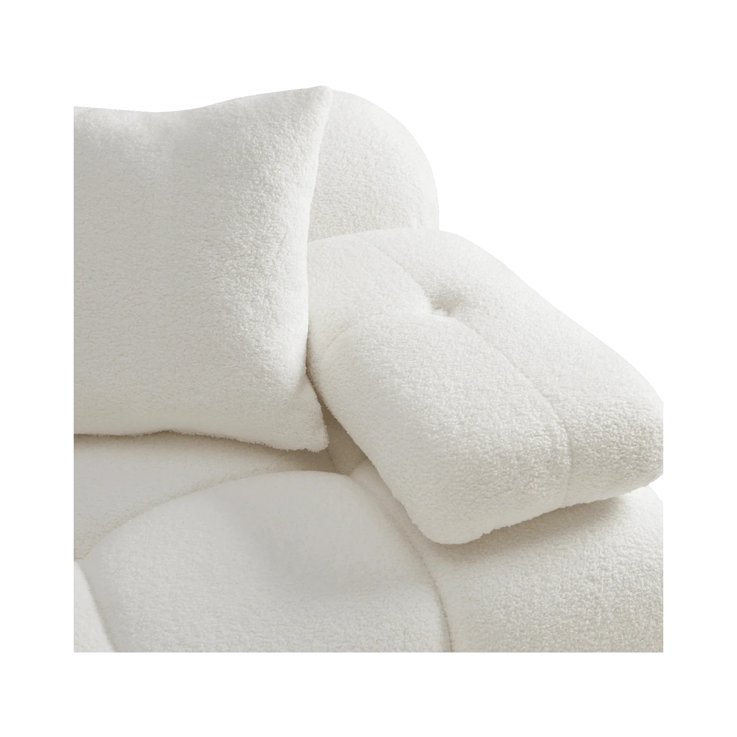 Solace Off White Modular Loveseat - Image 5
