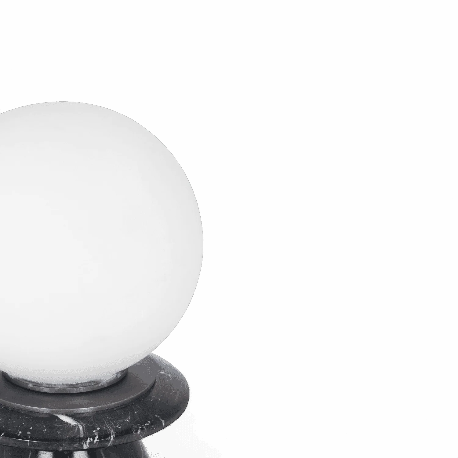 Solstice Onyx Black Marble Lamp - Image 4