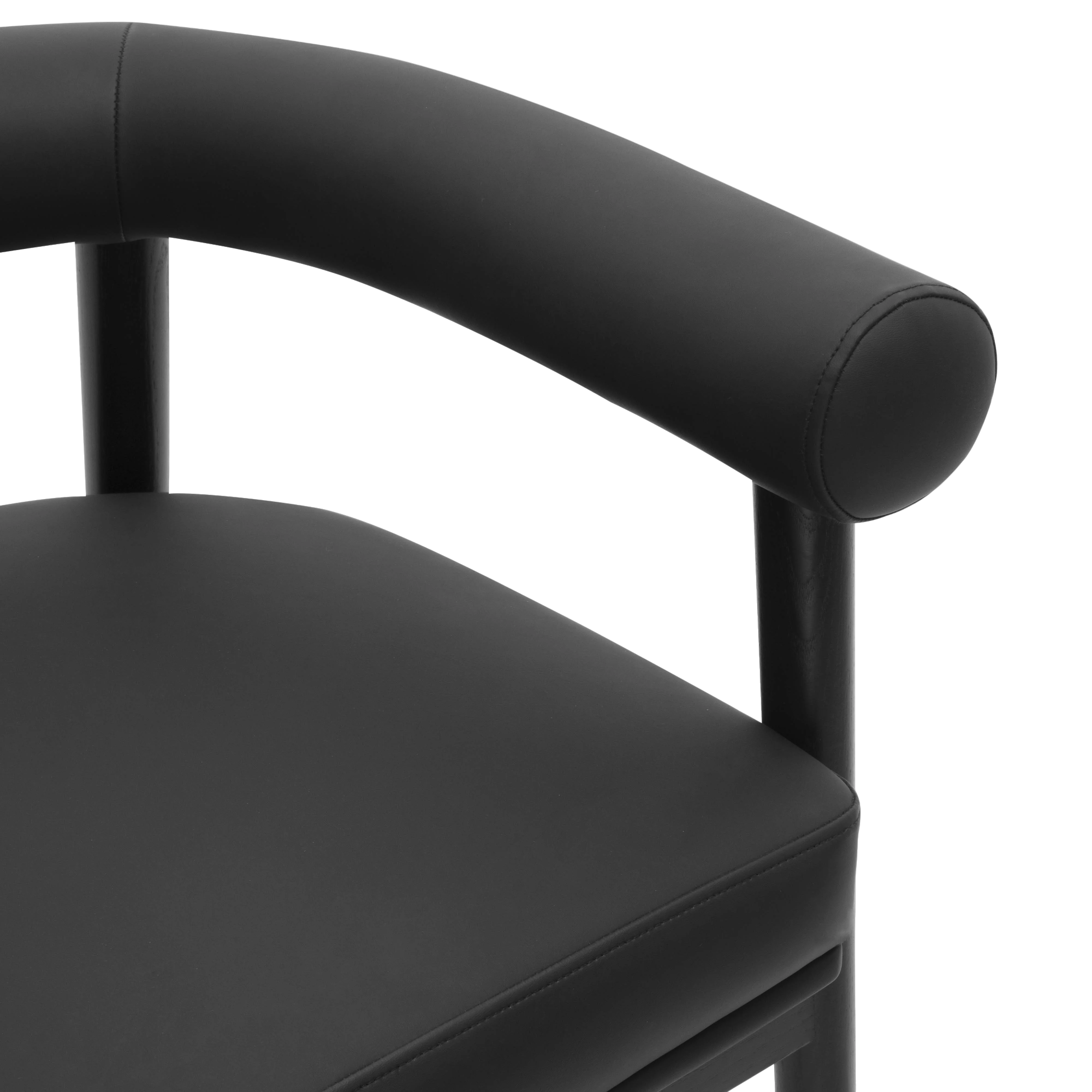 Sorrento Black Counter Stool - Image 3
