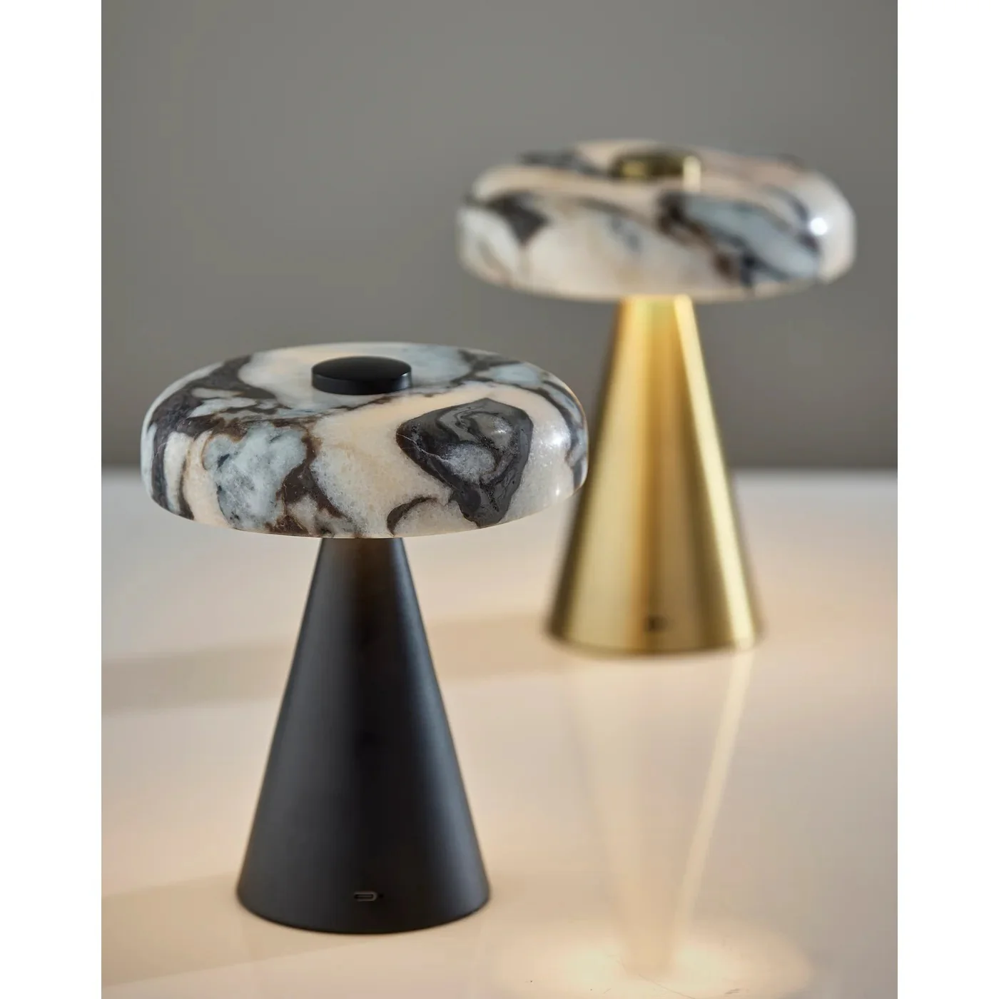 Stratum Black Cordless Table Lamp - Image 2