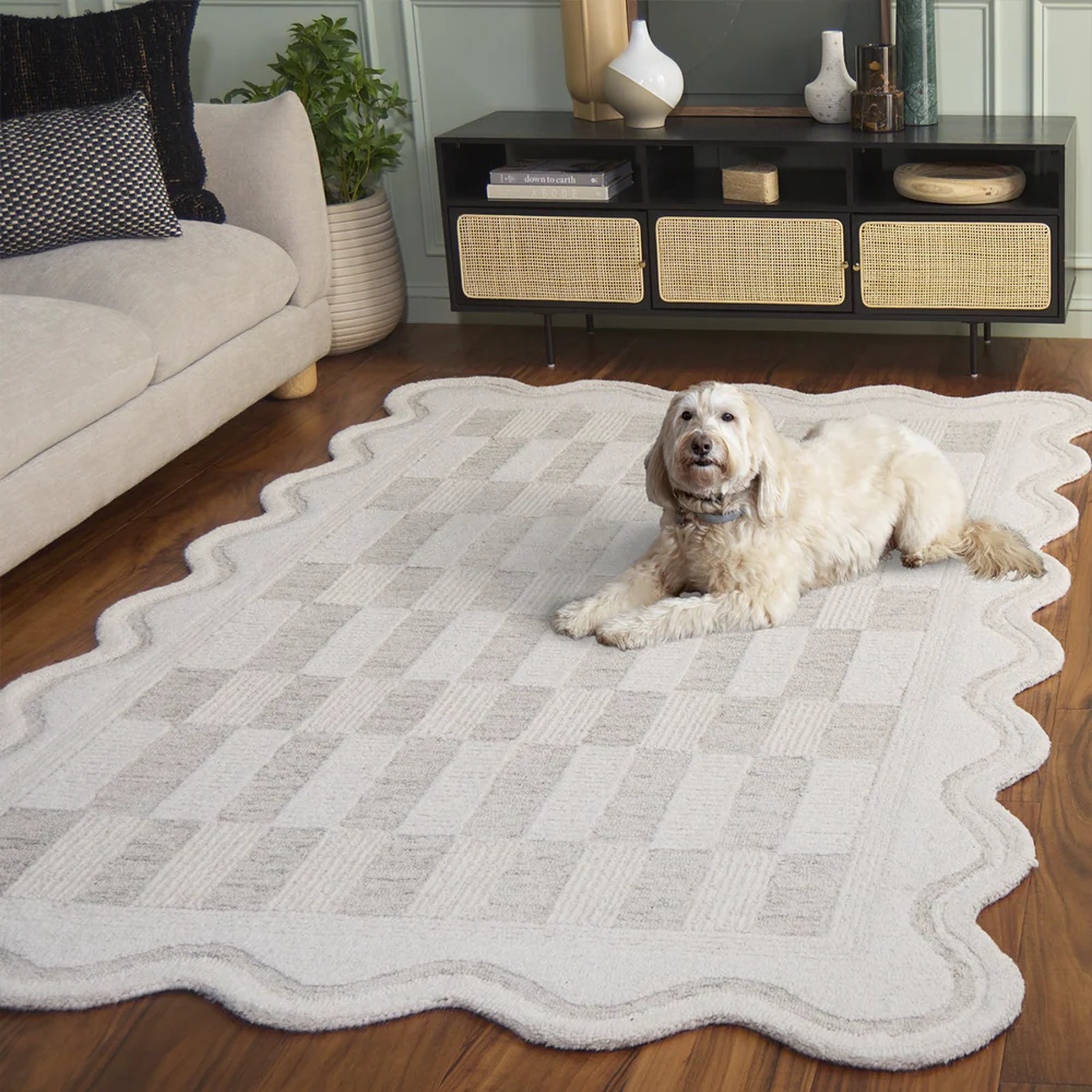 Swirl Beige Rug - Image 7