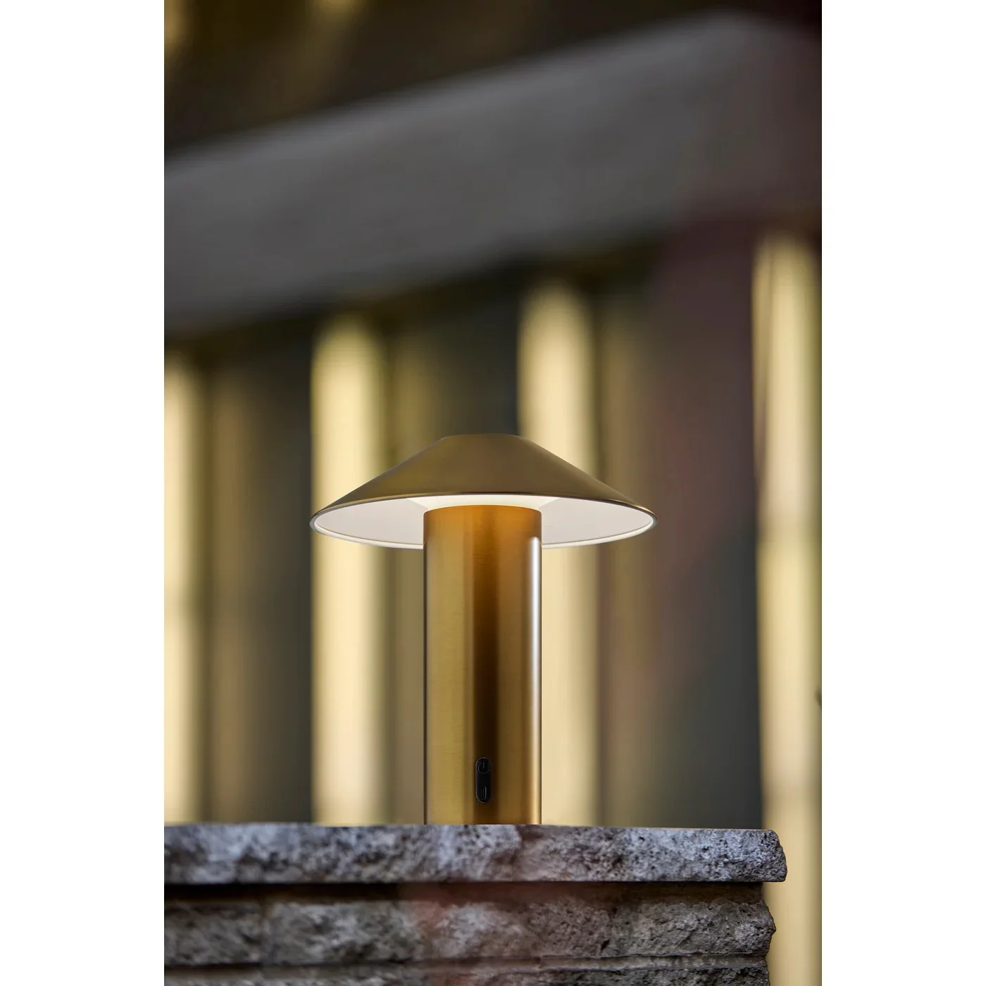 Tiller Brass Cordless Table Lamp - Image 2