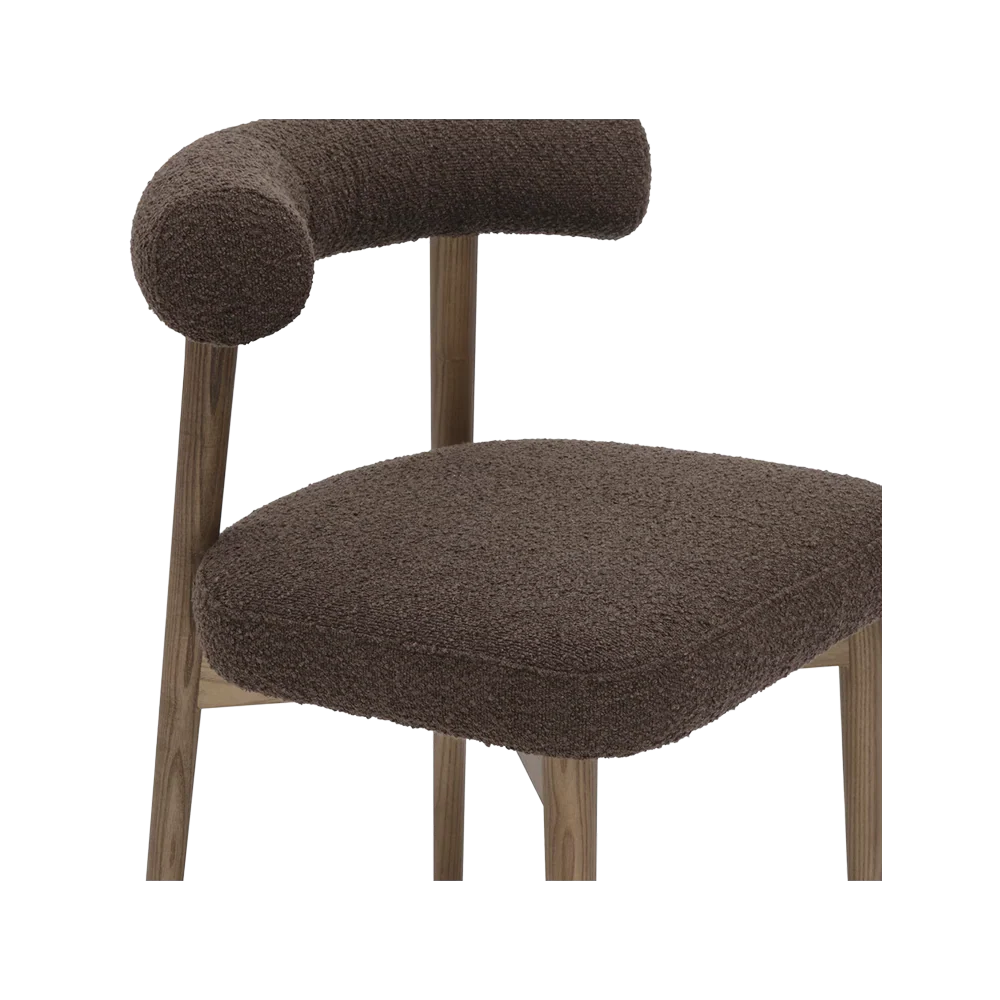 Truffle Dining Chair Brown - Image 4