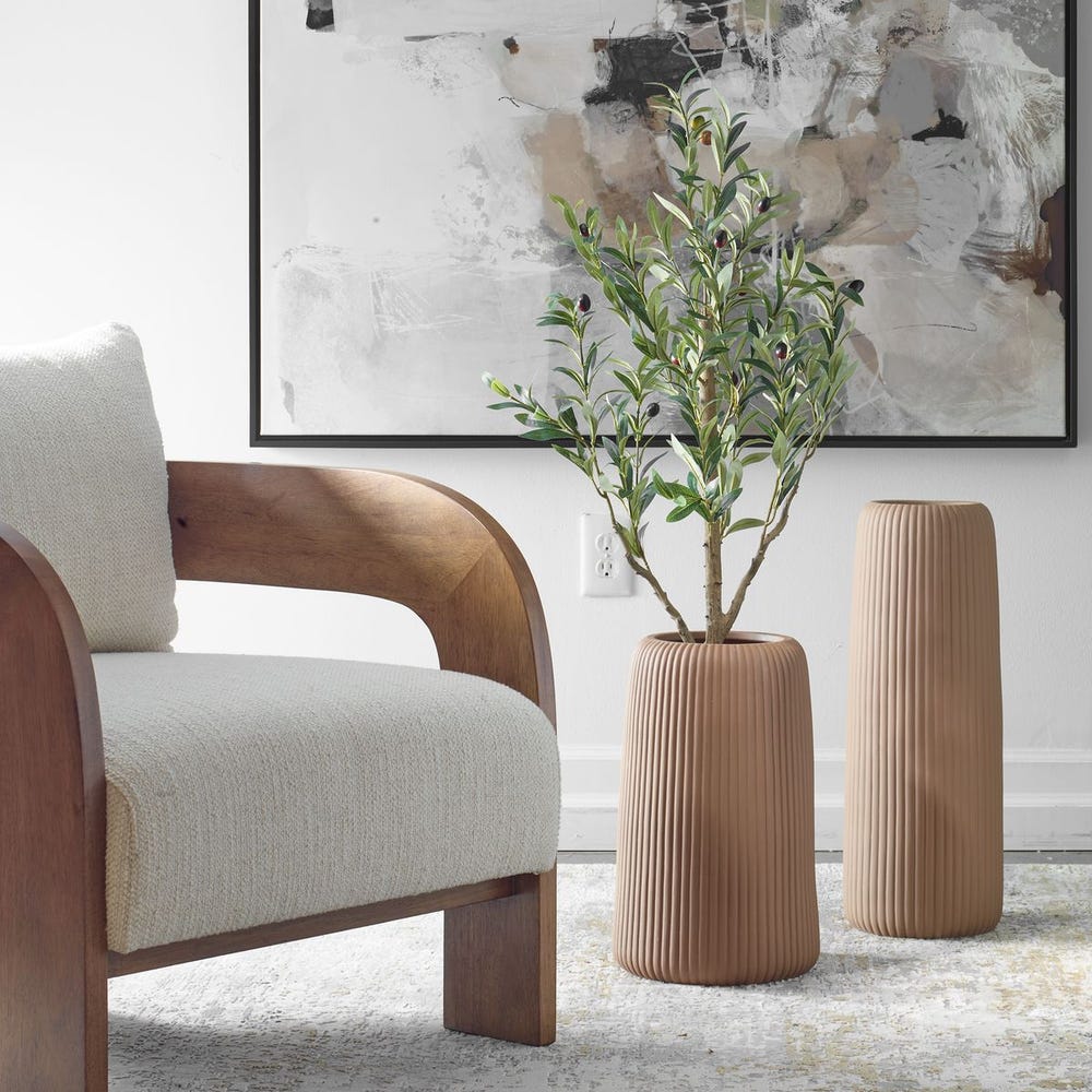 Tule Vase Set of 2 - Image 2