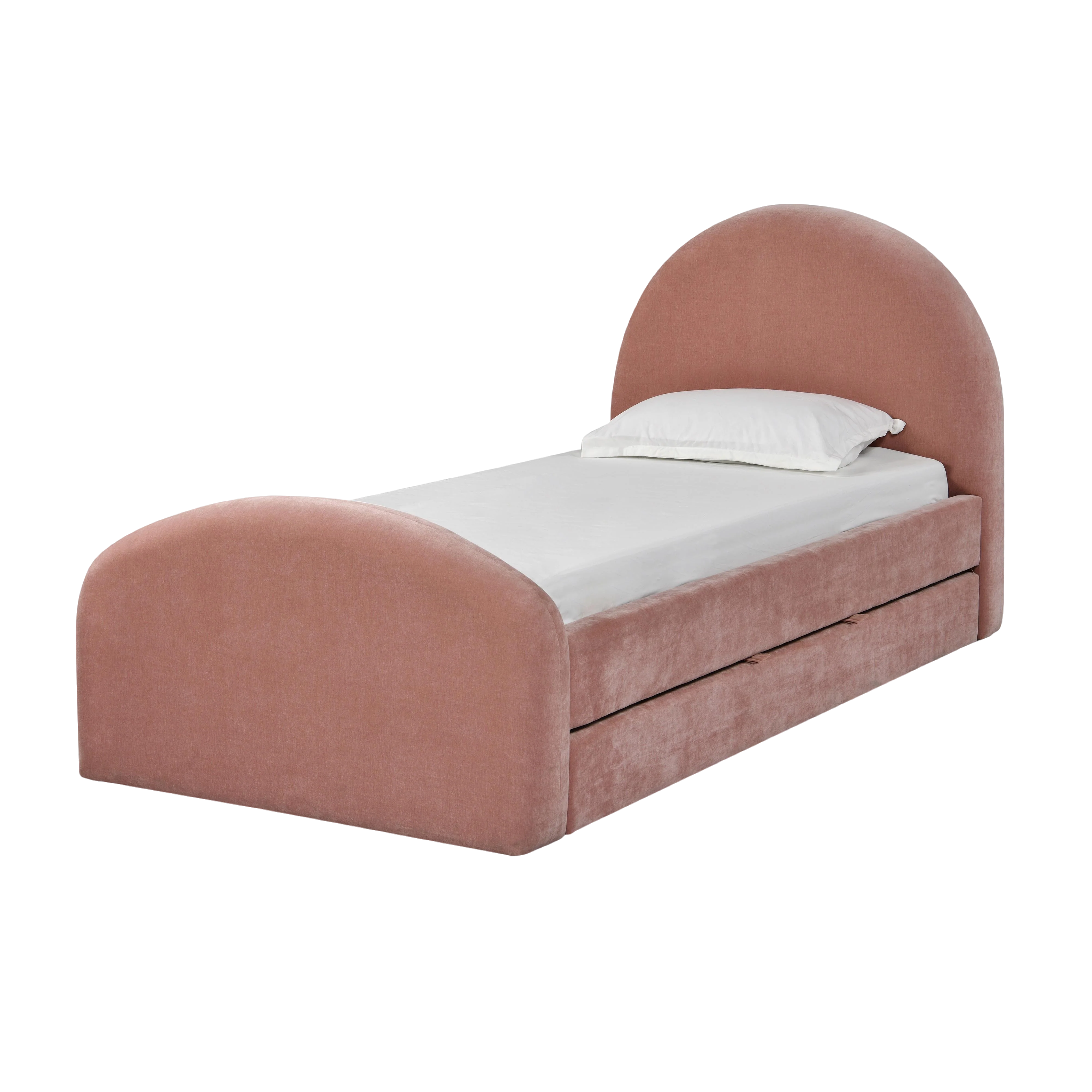 Valeria Rose Upcycled Chenille Twin Bed - Image 3