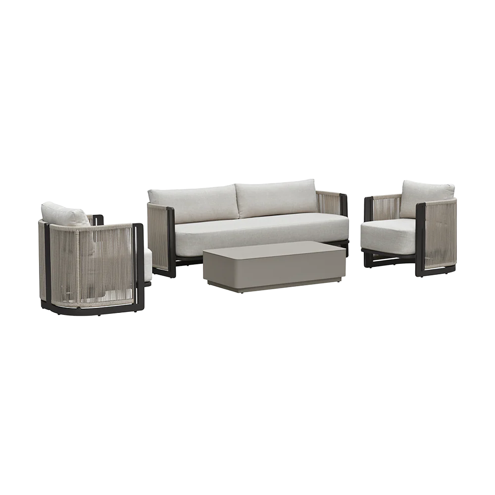 Vita Outdoor Coffee Table Beige - Image 6