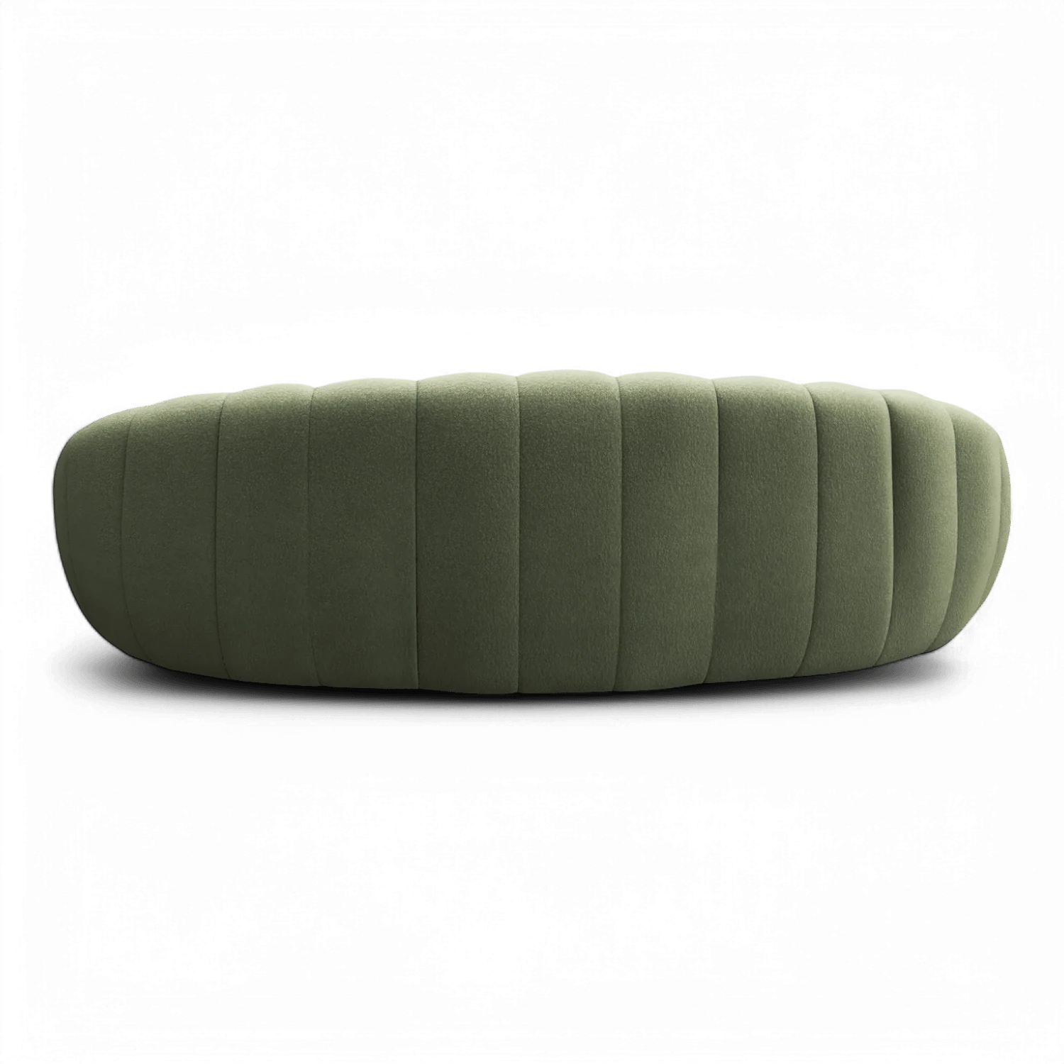 Warby 3 Seater Sofa Green - Image 5
