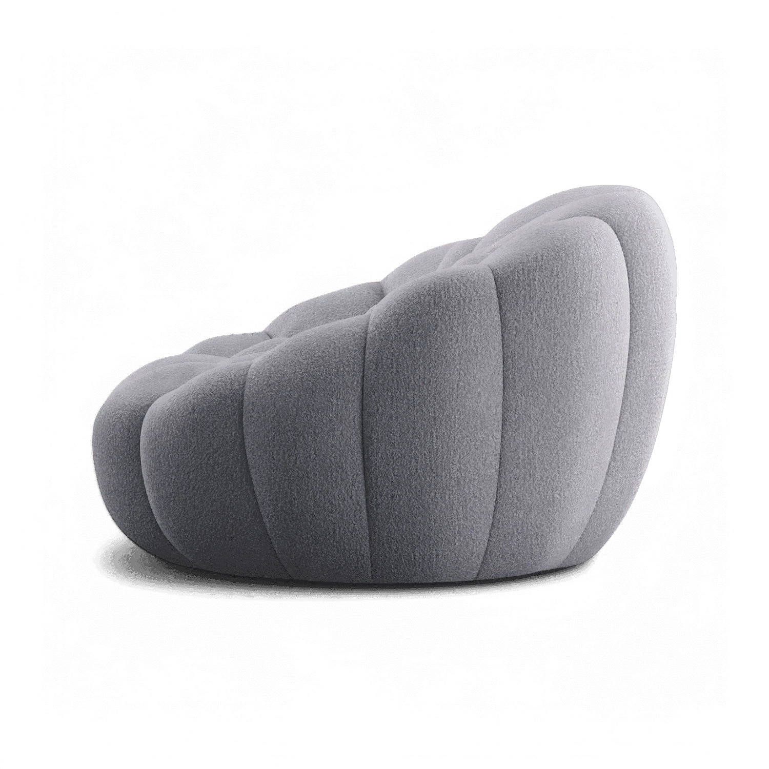 Warby Lounge Chair Grey - Image 4
