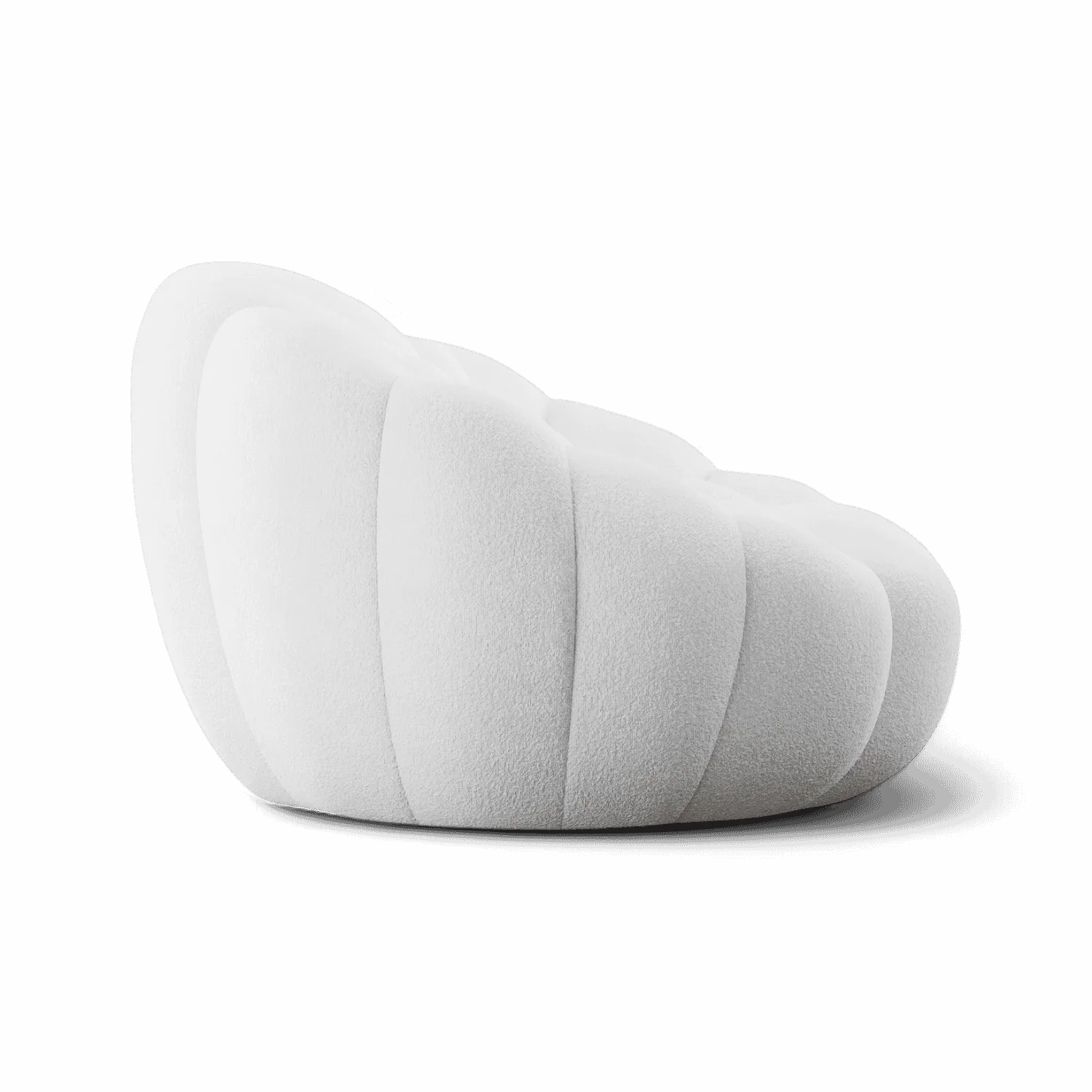Warby Lounge Chair White - Image 5