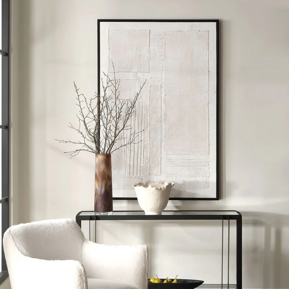 White Echo Wall Art 42" x 62" - Image 2