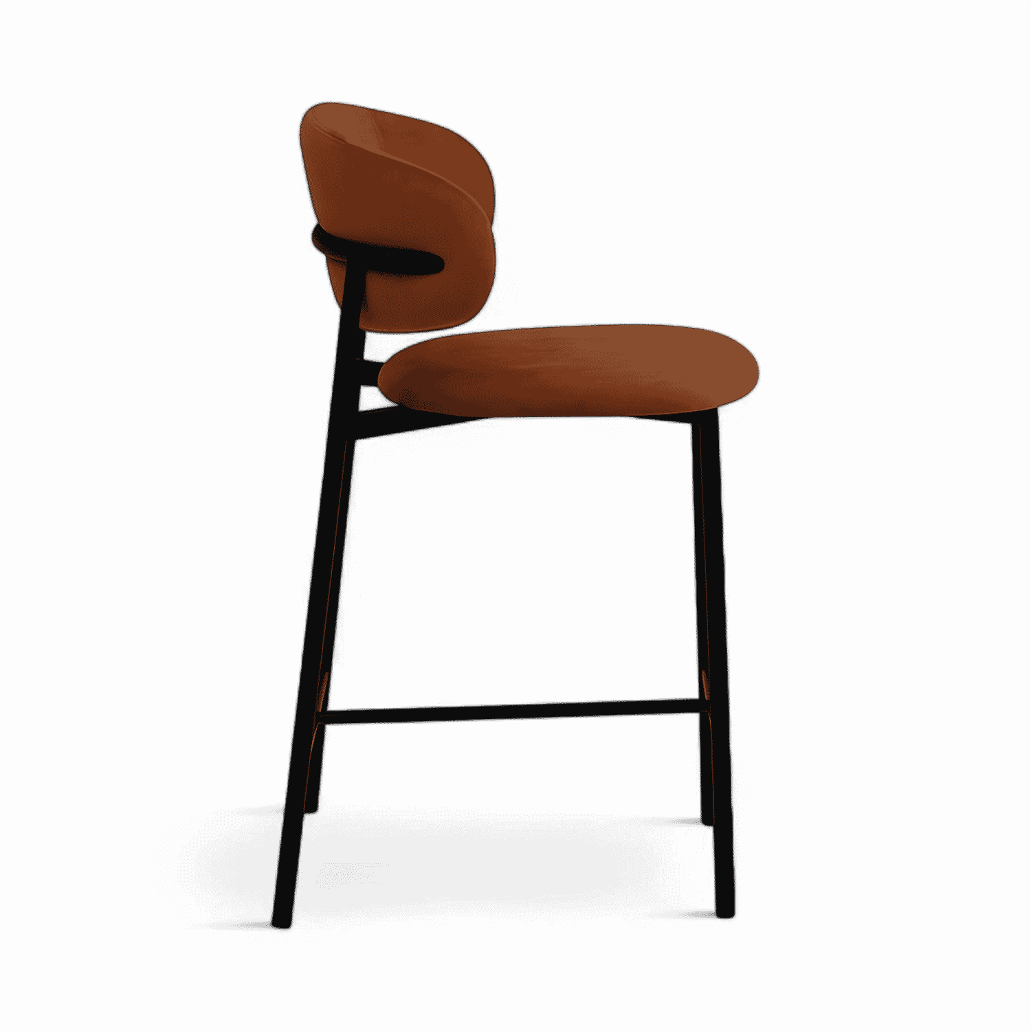 Zoya Counter Stool Terracotta - Image 3