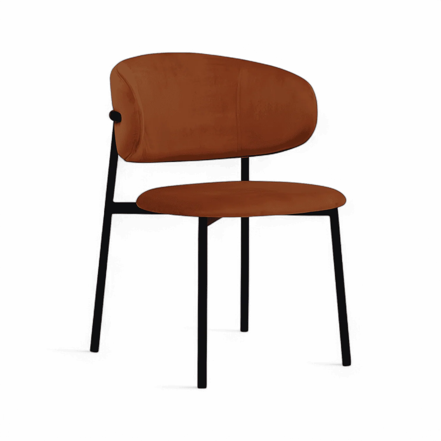 Zoya Dining Chair Terracotta - Image 3